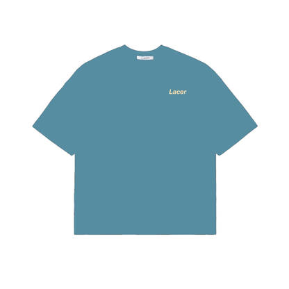 THE CROPPED TEE [BLUE]